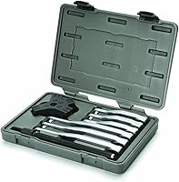 GEARWRENCH 5 Ton 2/3 Jaw Ratcheting Puller 3628D - Internal/External Short & Long Legs for Easy Pulley Removal