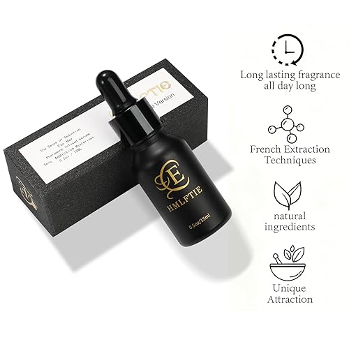 Miniatura 3 de Aceite de perfume de feromonas naturales para mujer, fragancia de rosa dulce y jazmín, de larga duración, sin alcohol, tamaño de viaje de 0.5 onzas