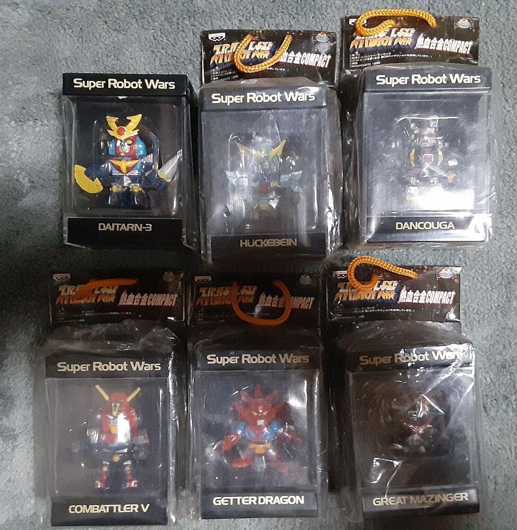 スーパーロボット大戦 熱血超合金COMPACT 全6種 【公式通販】