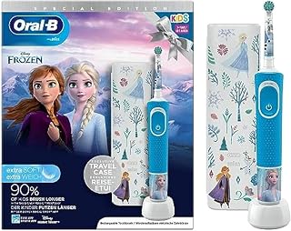Oral-B Kids Elektrische Zahnbürste, Eiskönigin, ab 3