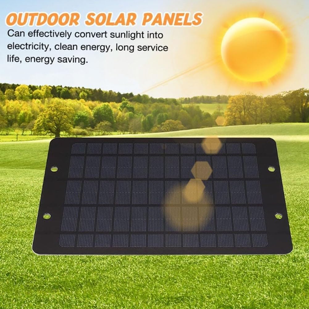 Solar Ventilator, 10W wasserdichter Solar Dual Auspuffventilator, Solarpanel Fan Kit für kleine Hühnerställe, Gewächshäuser, Schuppen, Haustierhäuser, Fensterauspuff