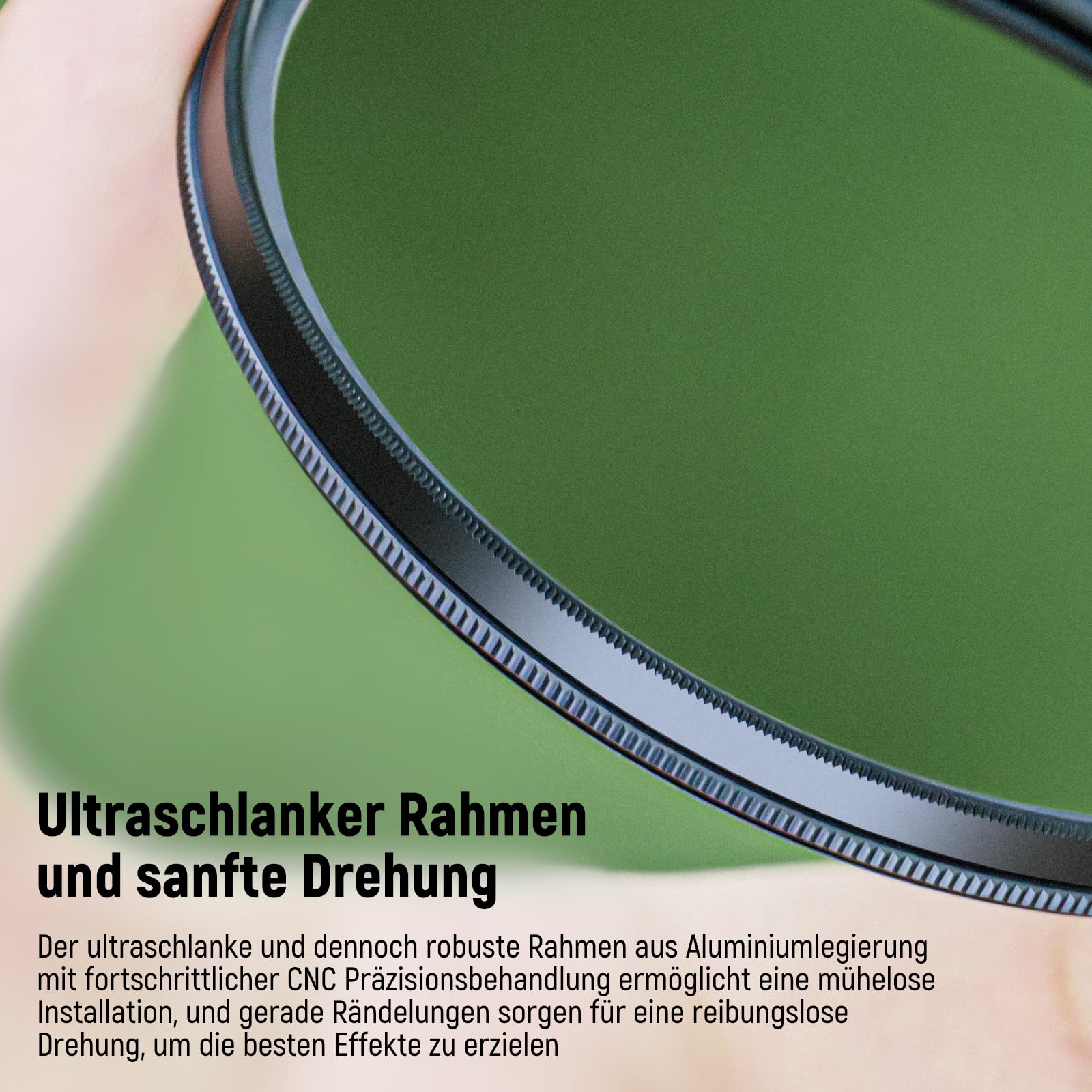 NEEWER 62mm Polfilter 24 Schichten Multi Resistant Nano MC CPL Zirkular Polarisationsfilter mit HD Glas/Ultra Slim für Kameraobjektive, Reflexion reduzieren/Kontrast verbessern/Blendung reduzieren