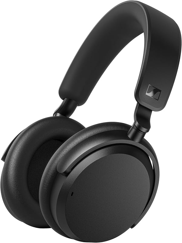 Sennheiser ACCENTUM Wireless Bluetooth Headphones - 50 Hours Battery Life, High Quality Audio, Hybrid Noise Cancellation (ANC), Long-lasting Comfort and Clear Voice Sound for Calls, Black