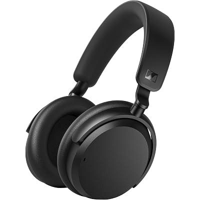 Sennheiser ACCENTUM Wireless Bluetooth Headphones - 50-Hour Battery Life, Audio, Hybrid Noise Cancelling (ANC), All-Day Comfort, Black
