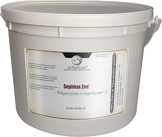 Sepimax Zen – Polyacrylate Crosspolymer-6 | Cosmetic Thickener for Skincare, Hair Care & Hygiene | Stabilizing, Suspending & Texturizing Agent | Biodegradable | Half Gallon (Net Wt. 0.45 kg/1 lb)
