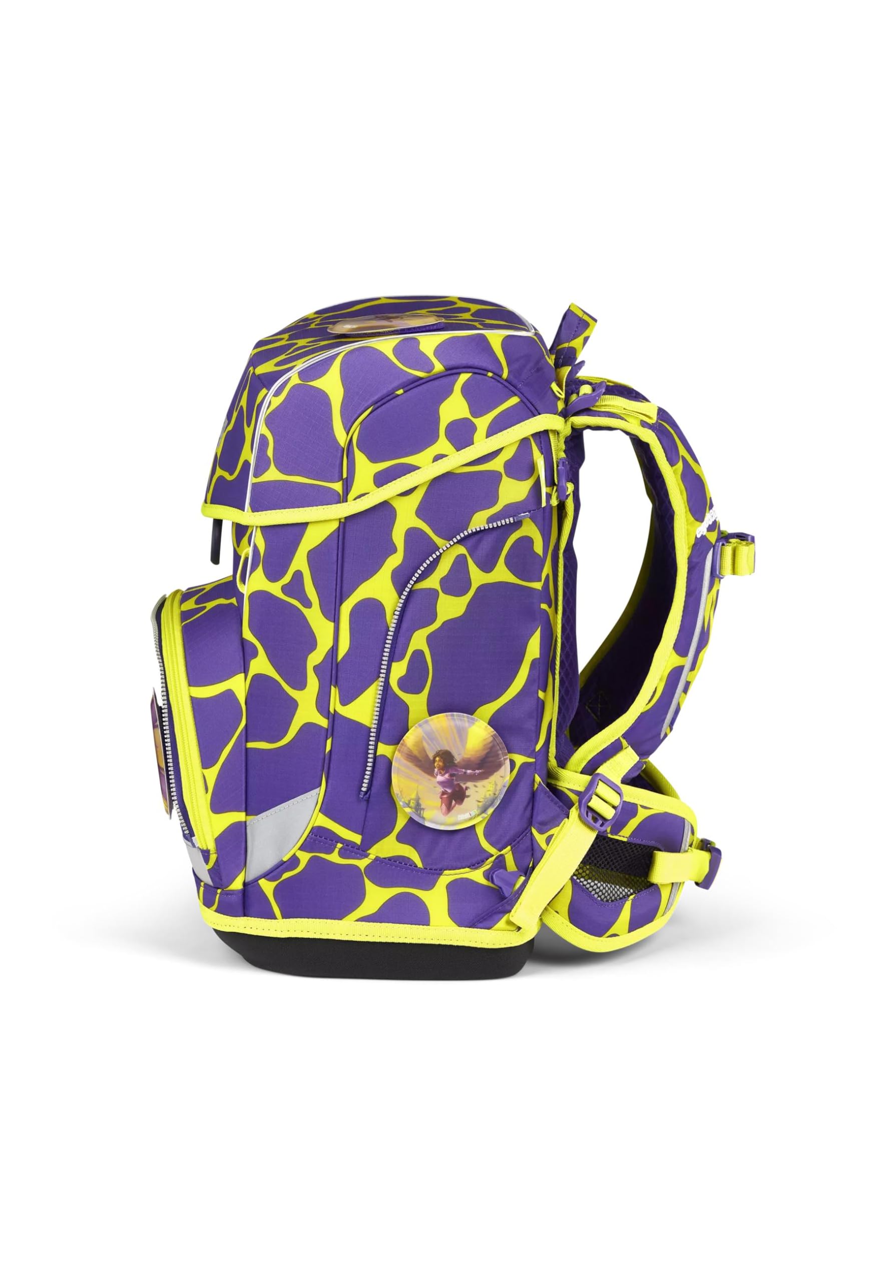 ergobag Schulranzen-Set cubo Light Set SuBärkraft - Lila | extra leichter ergonomischer Schulranzen mit nur 780 g im 6-teiligen Set aus der Vorgänger-Kollektion für die Schule