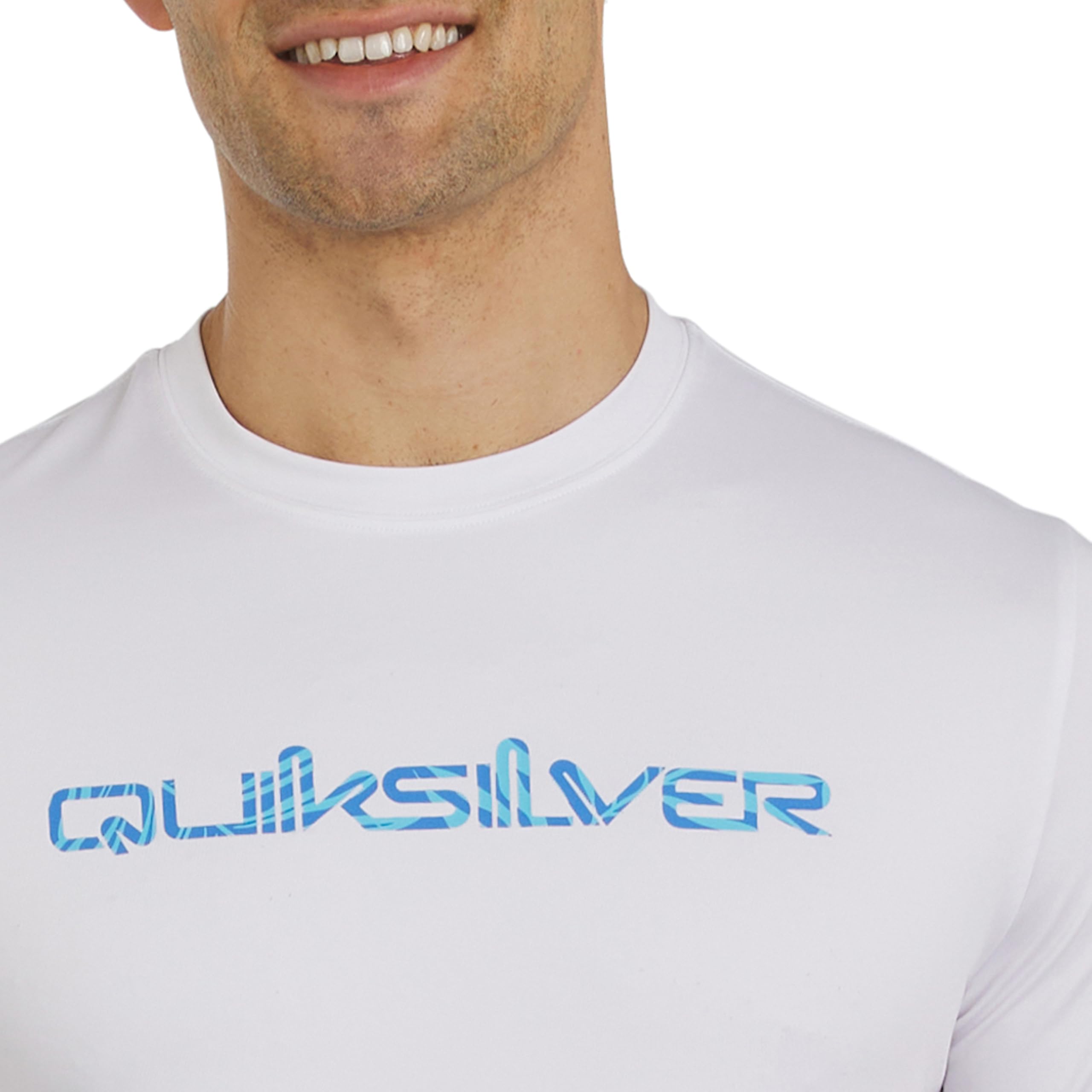 Quiksilver Swimwear Regular Fit UPF 50 Short Sleeve Sun Tee Maillot dermoprotecteur Homme (Lot de 1)
