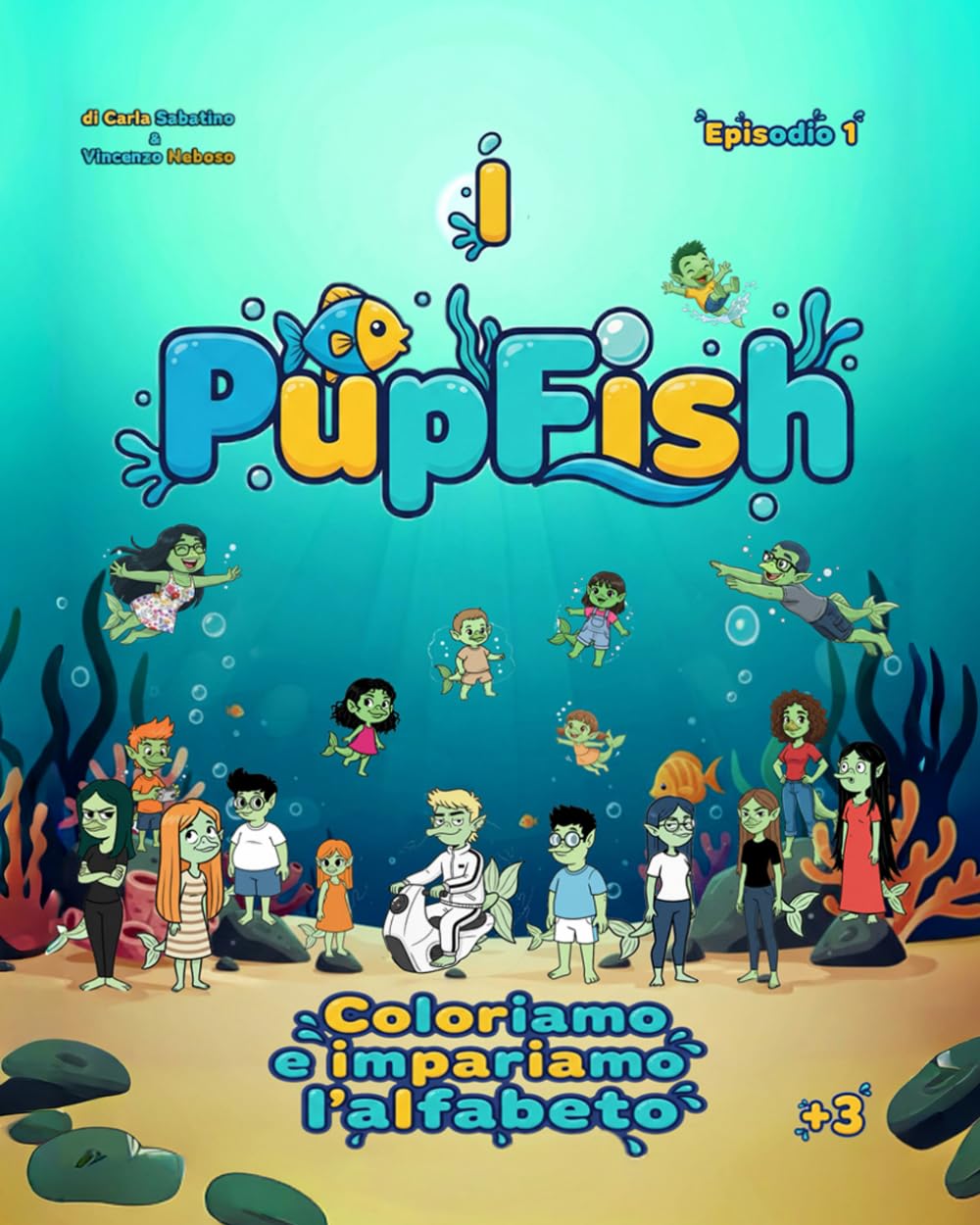 I PupFish - Coloriamo e impariamo l'alfabeto