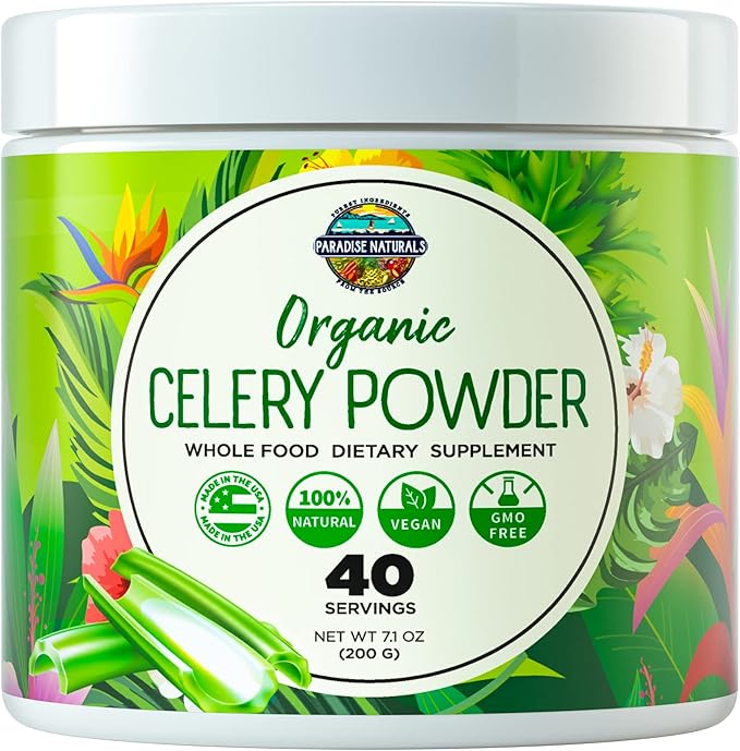 Organic Celery Juice Powder (40 Servings) Supports Gut