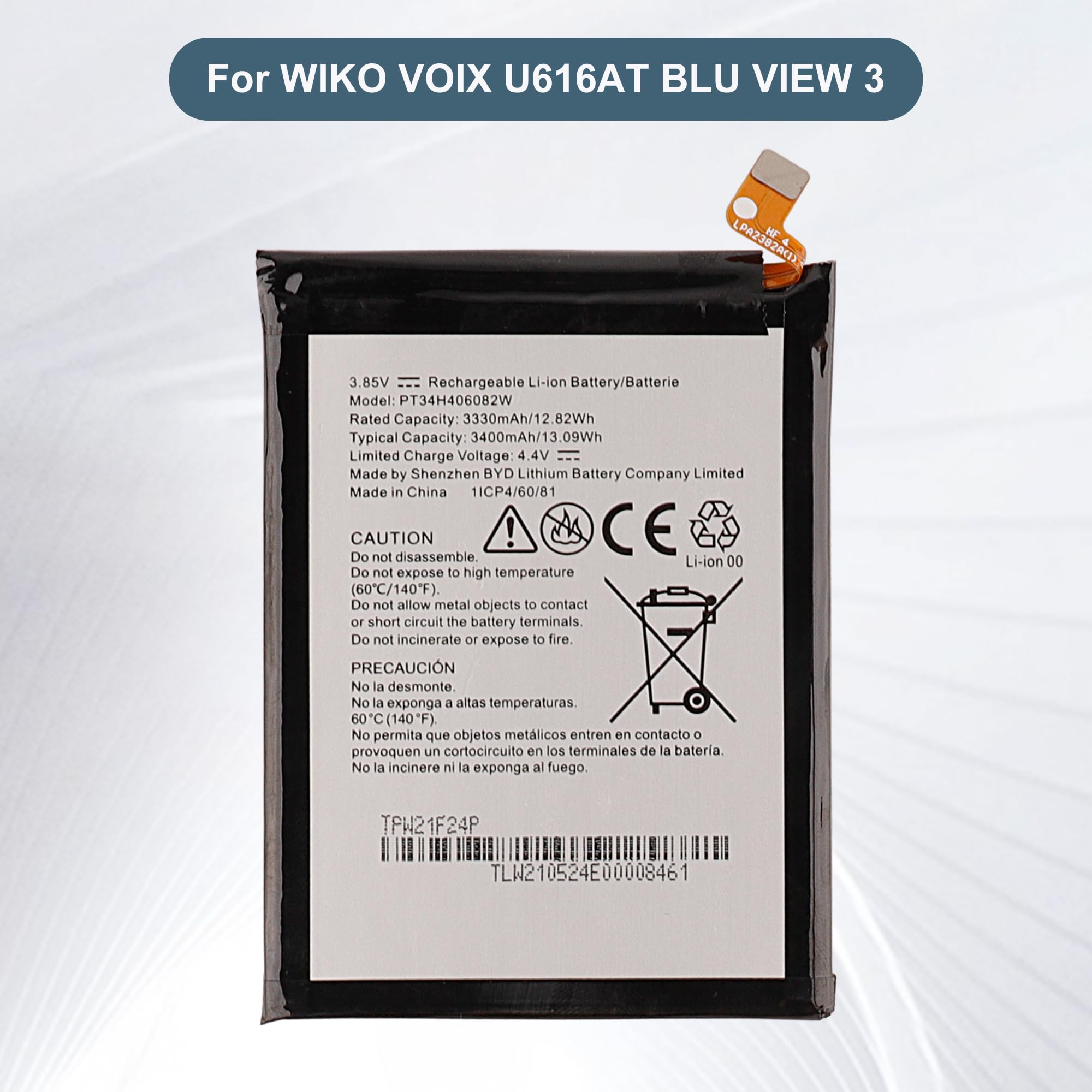 BATERIA COMPATIBLE CON P30 LITE MATE 10 LITE HB356687ECW