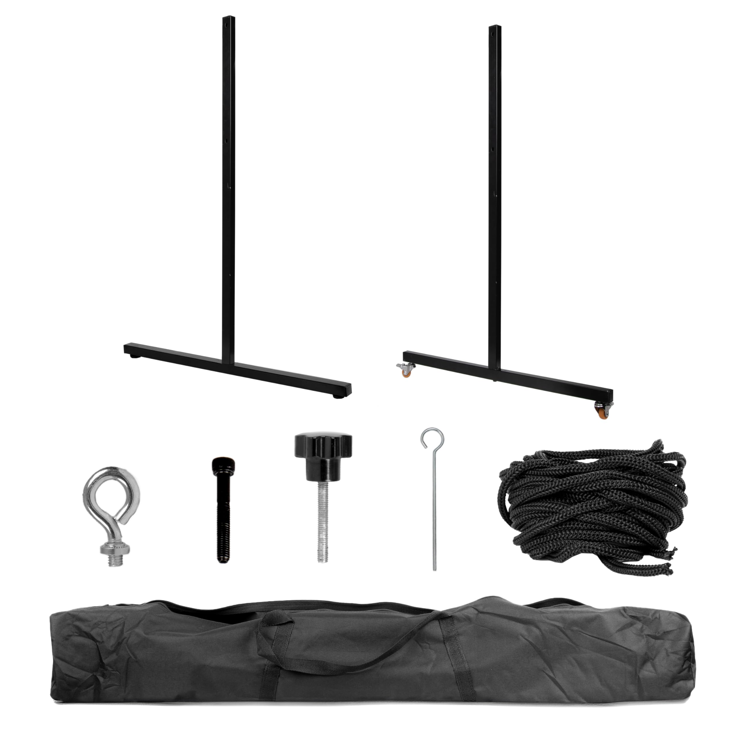 Duronic SFPS Parts Set d'Accessoires pour Ecran de Projection SFPS Trépied Crochets Vis Corde et Sac de Transport pour Utilisation Polyvalente et Mobile