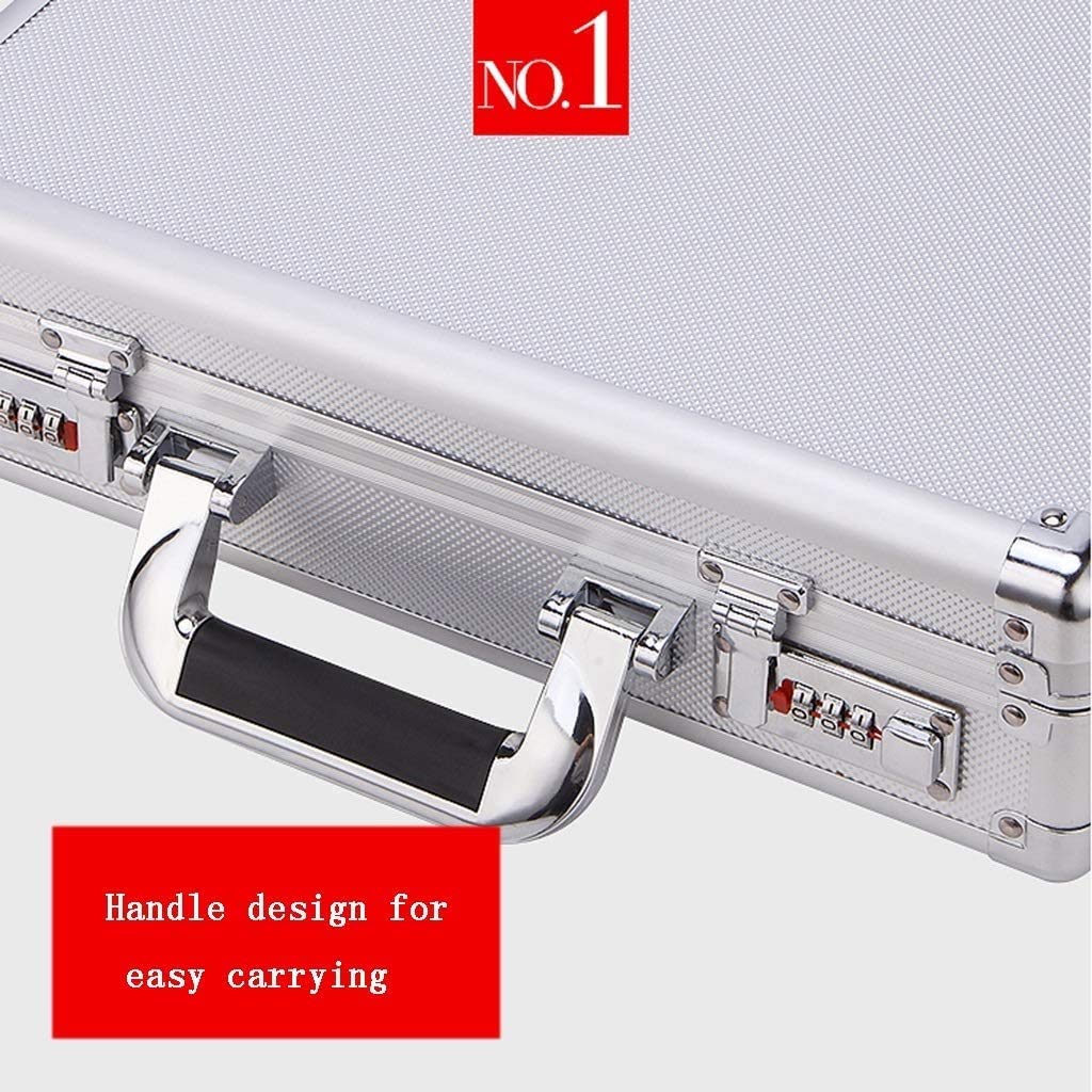 RLKHXBS Safe,Home Safe, Cabinet Safes Portable Travel Anti-Theft Storage with Password Lock Contract Information Important Document Safe Small Cash