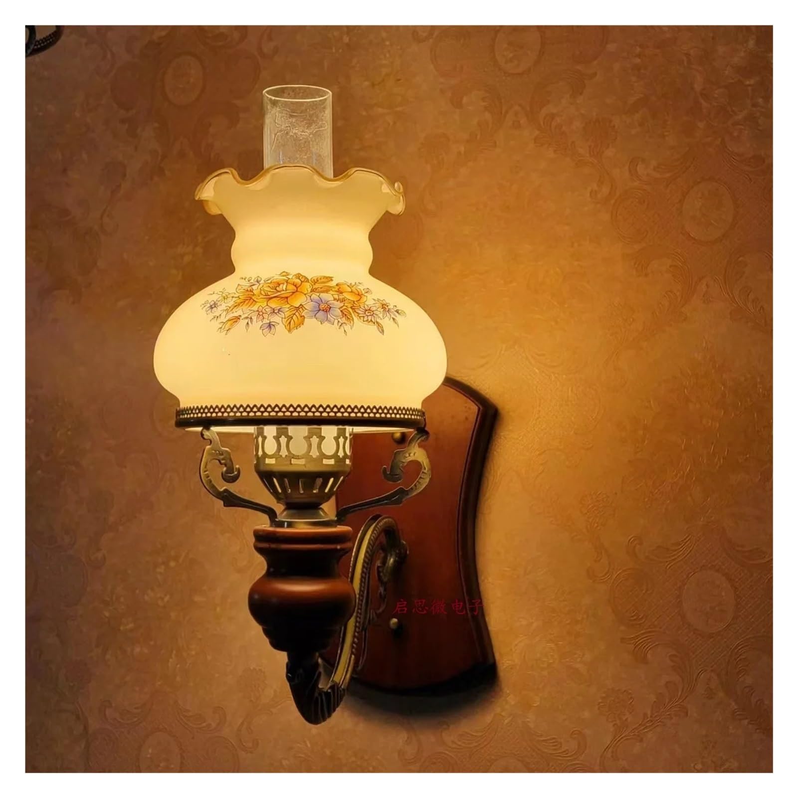 Éclairage intérieur chambre avec cette applique murale LED design vintage