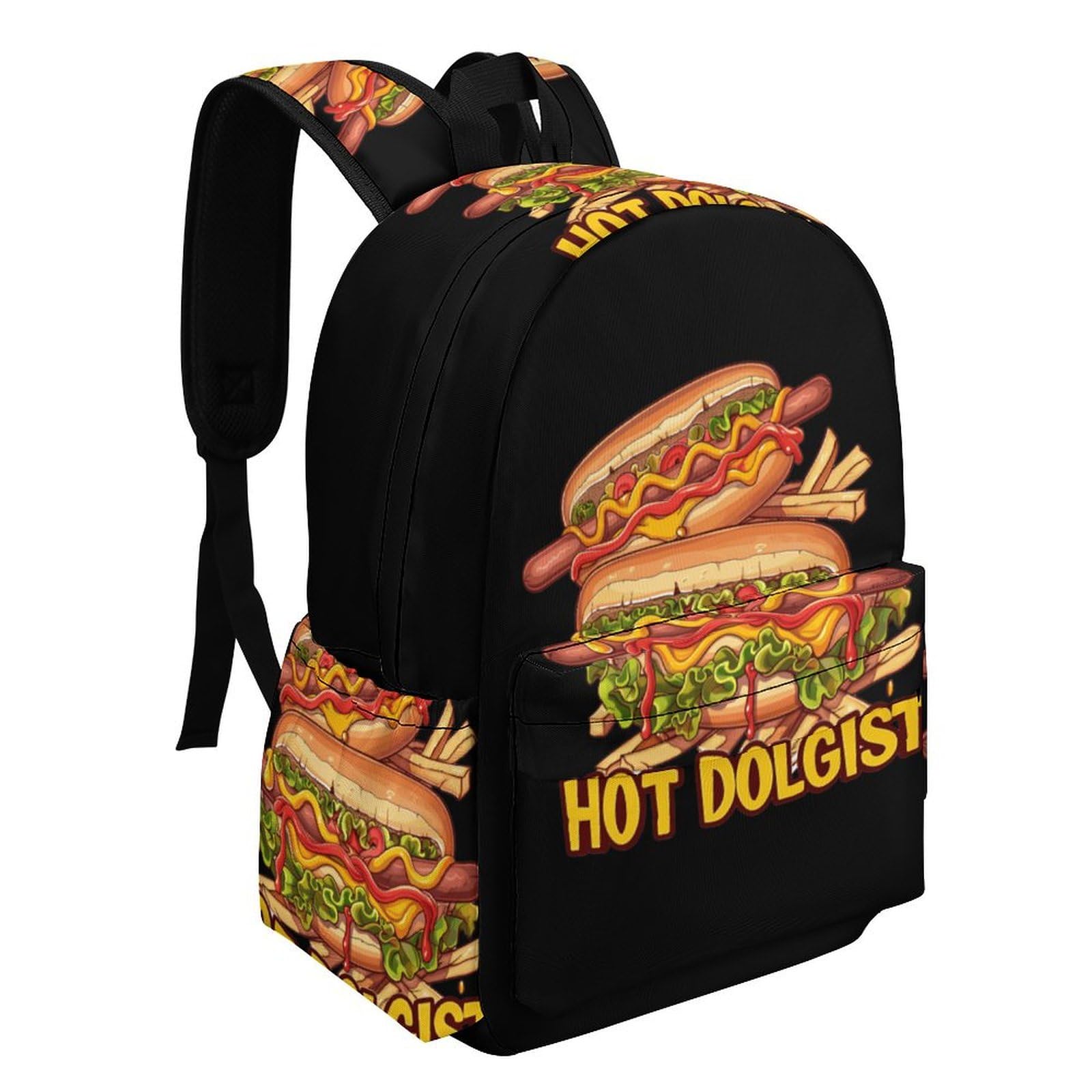 Hotdogologist Hotdog Sausage Hot Dog Mini Backpack Cute Shoulder Bag Small Laptop Bag Travel Daypack for Men Women, Golf Gift Sets