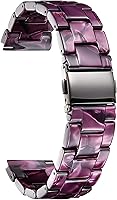 Vista 109 de BINLUN Resin Watch Bands Replacement Watch Straps for Men Women 14 Colors Watchbands Lightweight 12/14/16/18/20/22mm Wrist Bands Fashion