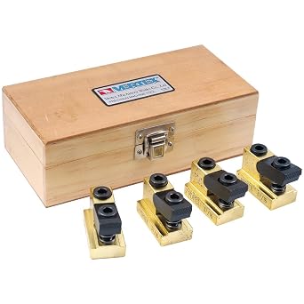 VERTEX 3900-0314 4 Piece 11.5mm/.453 T-Slot Clamping Nut Kit