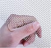 Generic 304 Stainless Steel Woven Wire Mesh, 8 Mesh 80 Mesh Wire Mesh Window Screen Mesh, Never Rust Heat-Resistant Metal Filter Screen Sheet,8 mesh,1x3m(39x118inch)