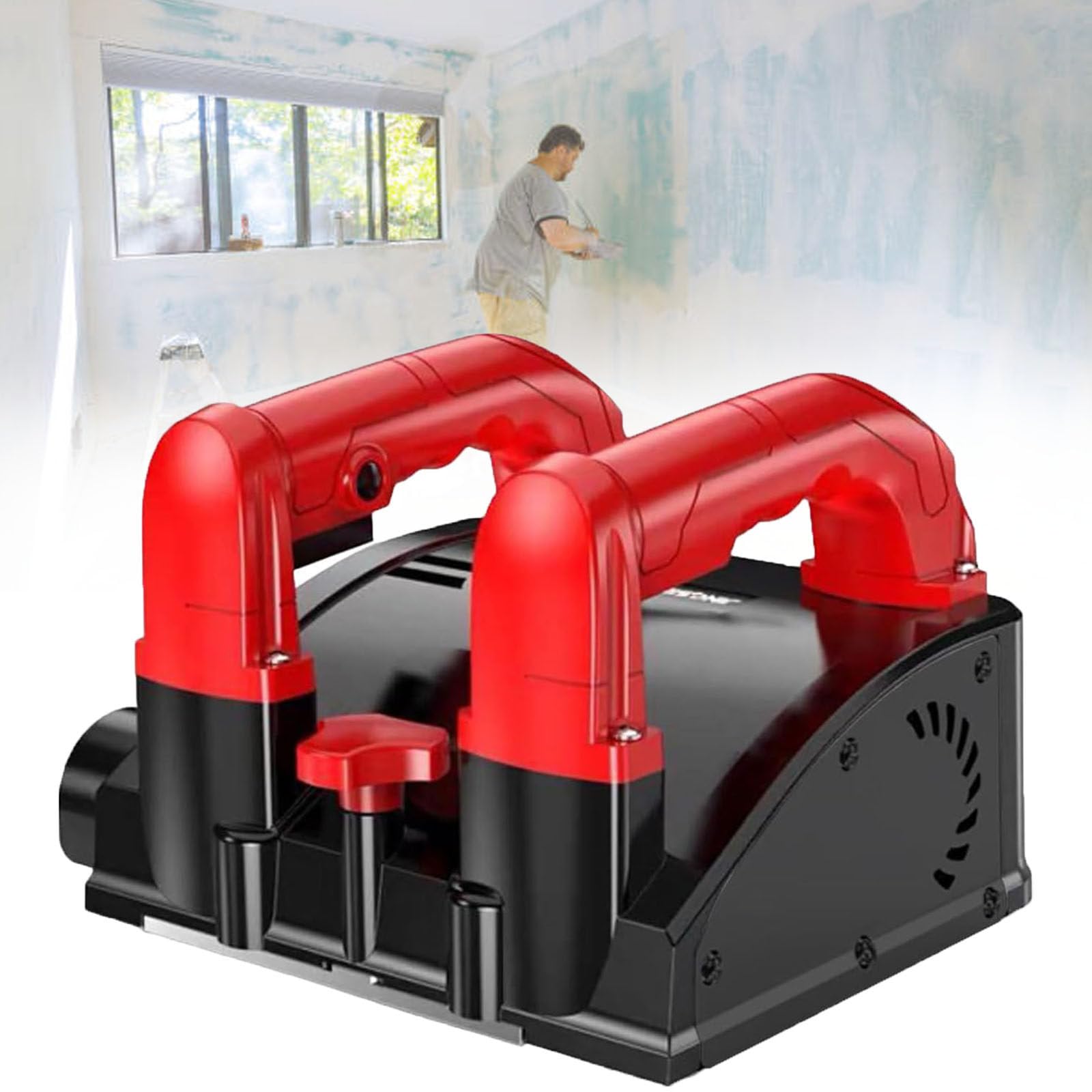 Electric Wall Planer, 1680W Concrete Shovel Machine for Paint Scraper and Putty Cement Stripping, Wall Renovation Tool