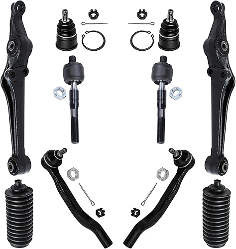 Miniatura 253 de Detroit Axle - Kit de suspensión frontal de 10 piezas para Ford Ranger Mazda B2300 B2500 B3000 B4000, 2 brazos de control superiores, 2 rótulas