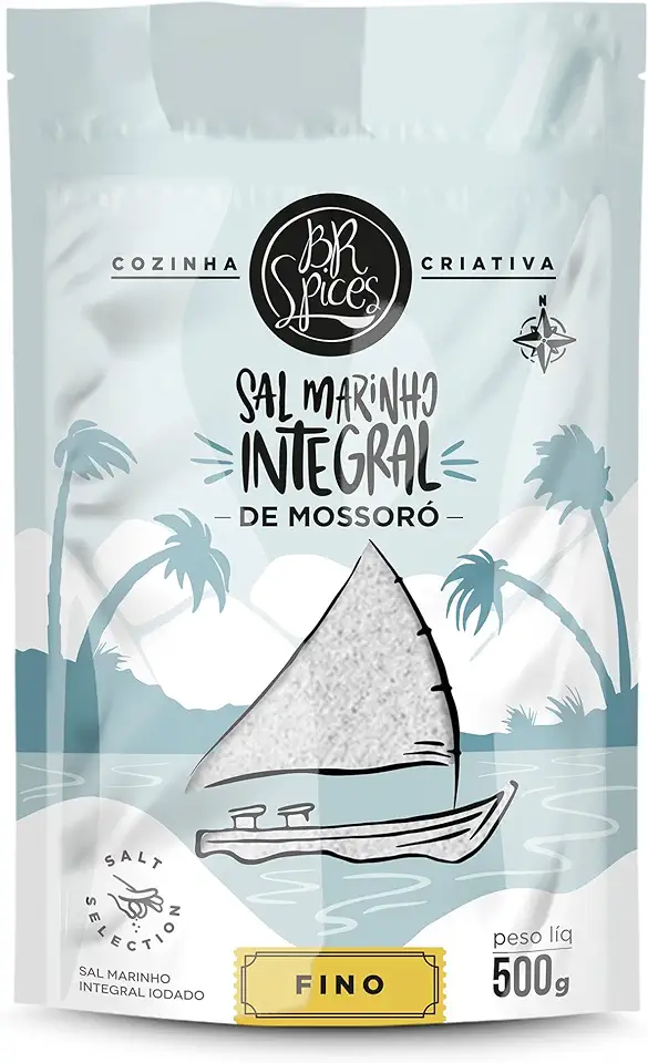 Br Spices Sal Marinho Integral Fino Br Spices Pouch 500G