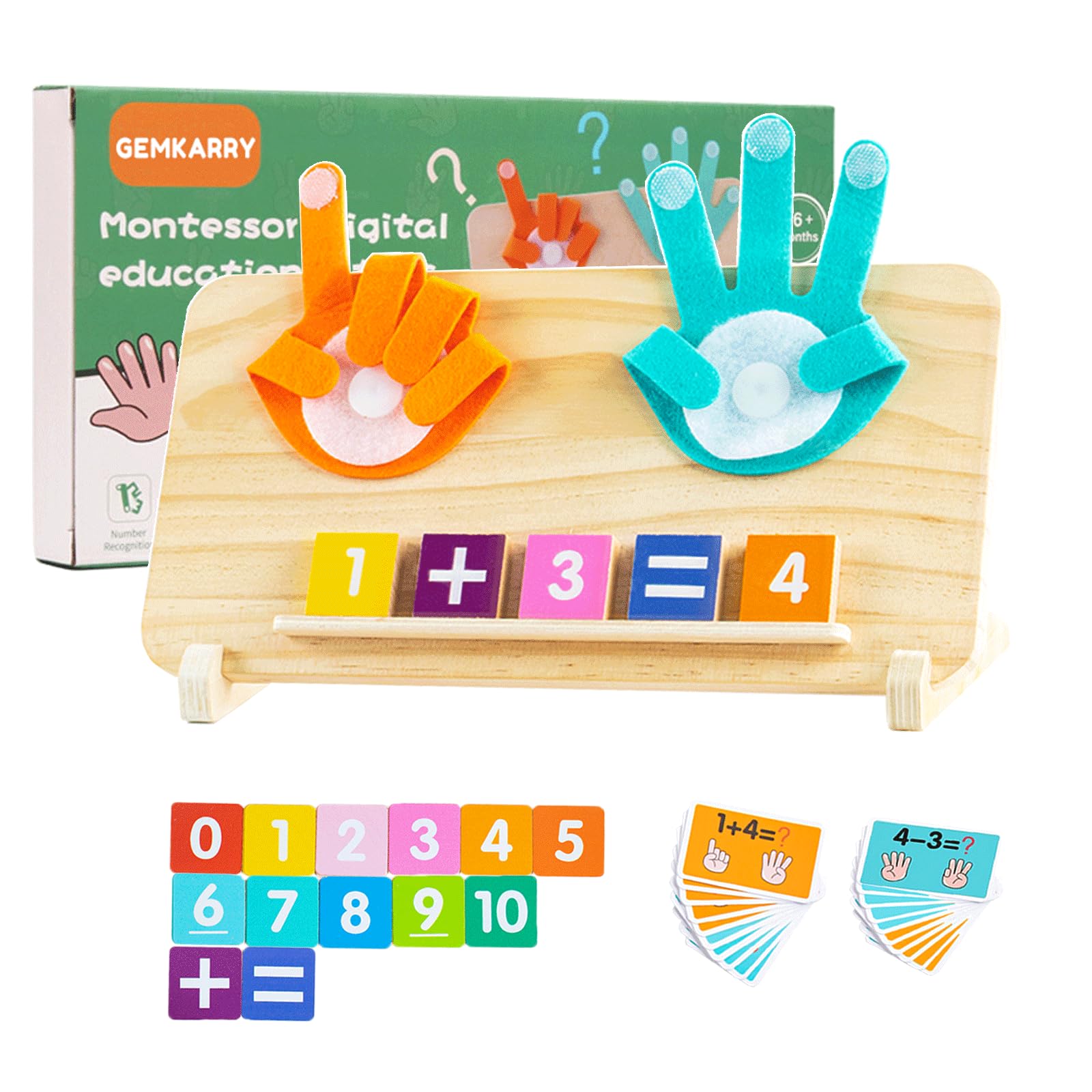 Montessori Fingerzählmathe