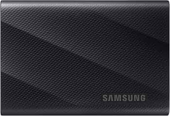 Samsung T9 Portable External SSD 1TB, USB 3.2, Speed up to 2,000 MB/s Read Speed, Storage for Professional Creators - videographers, Graphic Designers...