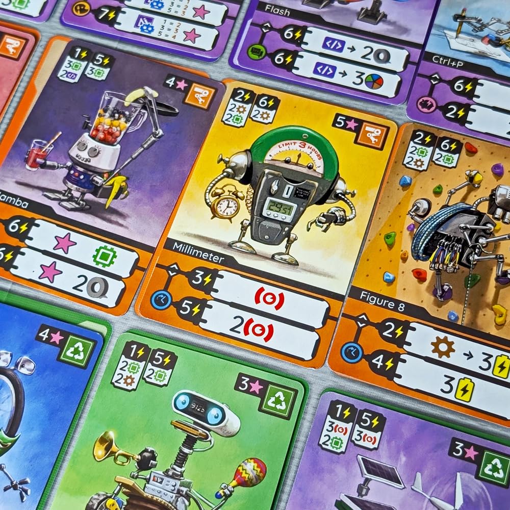 Spiel DAS!, Raising Robots, Strategiespiel für Science-Fiction-Fans, Strategie und Kreativität vereint, Perfekt für spannende Abende, Für 1–6 Spieler ab 14