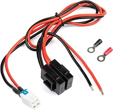 Fumei 30A Fuse 4 PIN 12AWG DC Power Supply Cable for Yaesu FT-450 FT-991 Kenwood TS-480 Icom IC-7100 IC-7600