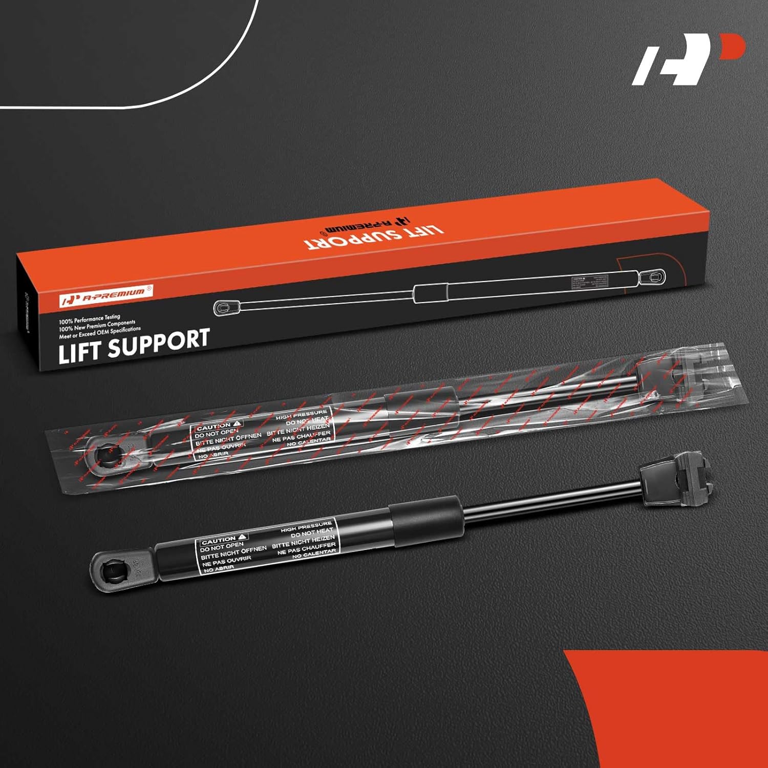 A-Premium Front Hood Lift Supports Shock Struts Compatible with Select Dodge & Chrysler Models - Charger 2006-2010, Challenger 2008-2012, Magnum 2005-2008, 300 2005-2010 - Replace# 68035557AA(2PC Set)
