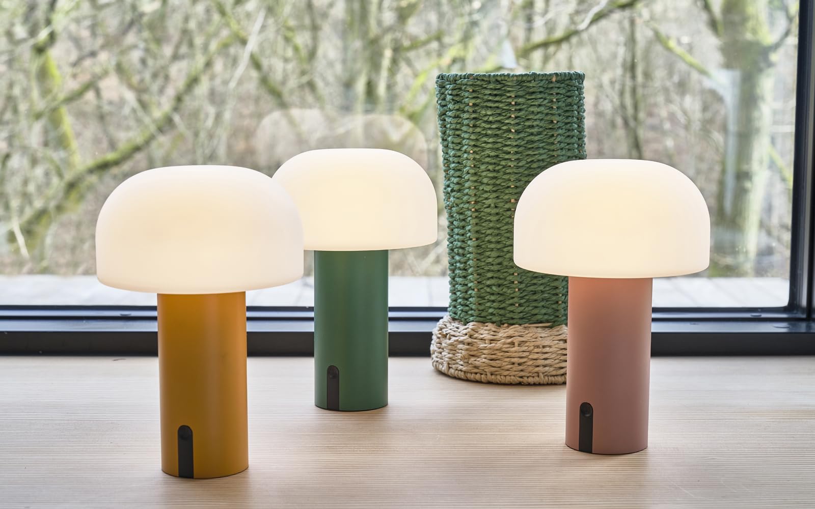 Villa Collection Styles LED Lampe Dia 15 x 22,5 cm Amber