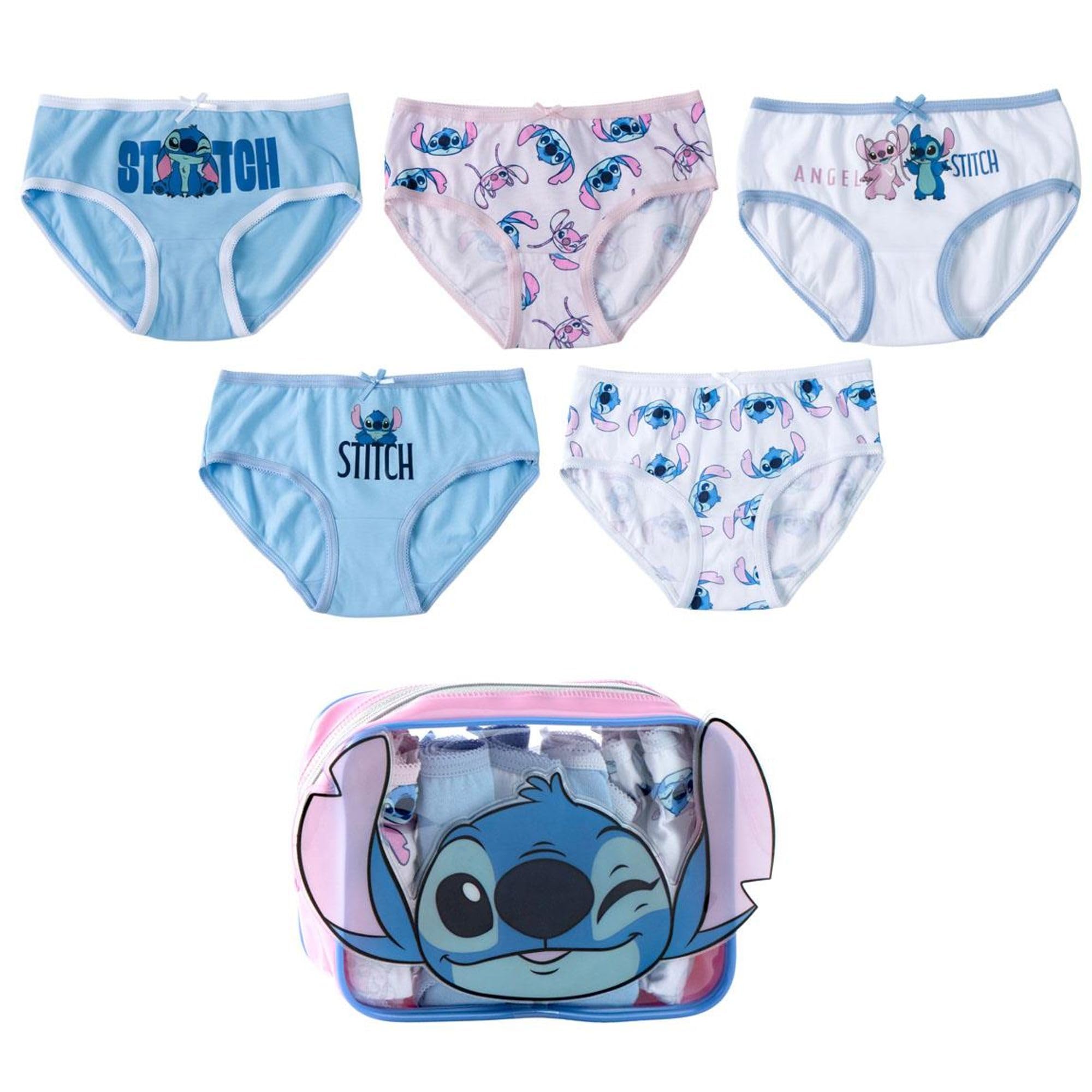 Disney-Slips im 3er- oder 5er-Pack – Mädchenunterwäsche, weiche und atmungsaktive Baumwolle, verstellbare und Bequeme Disney-Slips