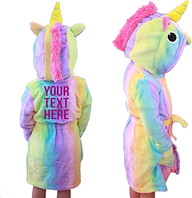 unicorn dressing gown amazon