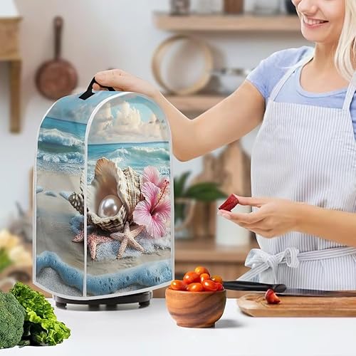 Vista 213 de doginthehole Hummingbird Blender Covers for Kitchen, Washable Appliance Covers Anti Fingerprint Stain Resistant Polyester Blender Dust Cover