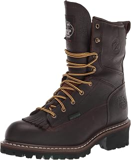 Men's 8" Safety Toe Logger Boot