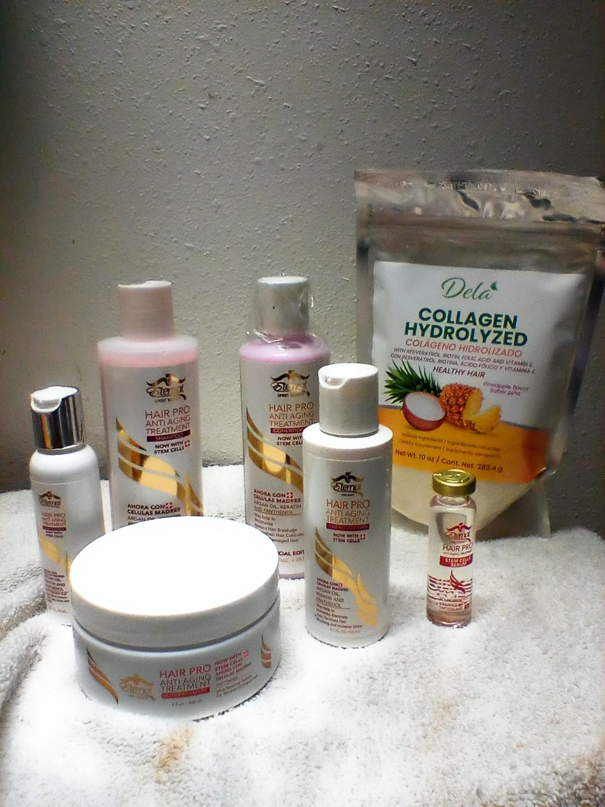 Eternal Spirit Beauty Eternal - Pro Treatment Anti Aging Hair Pro Bundle w Stem Cells & Collagen free