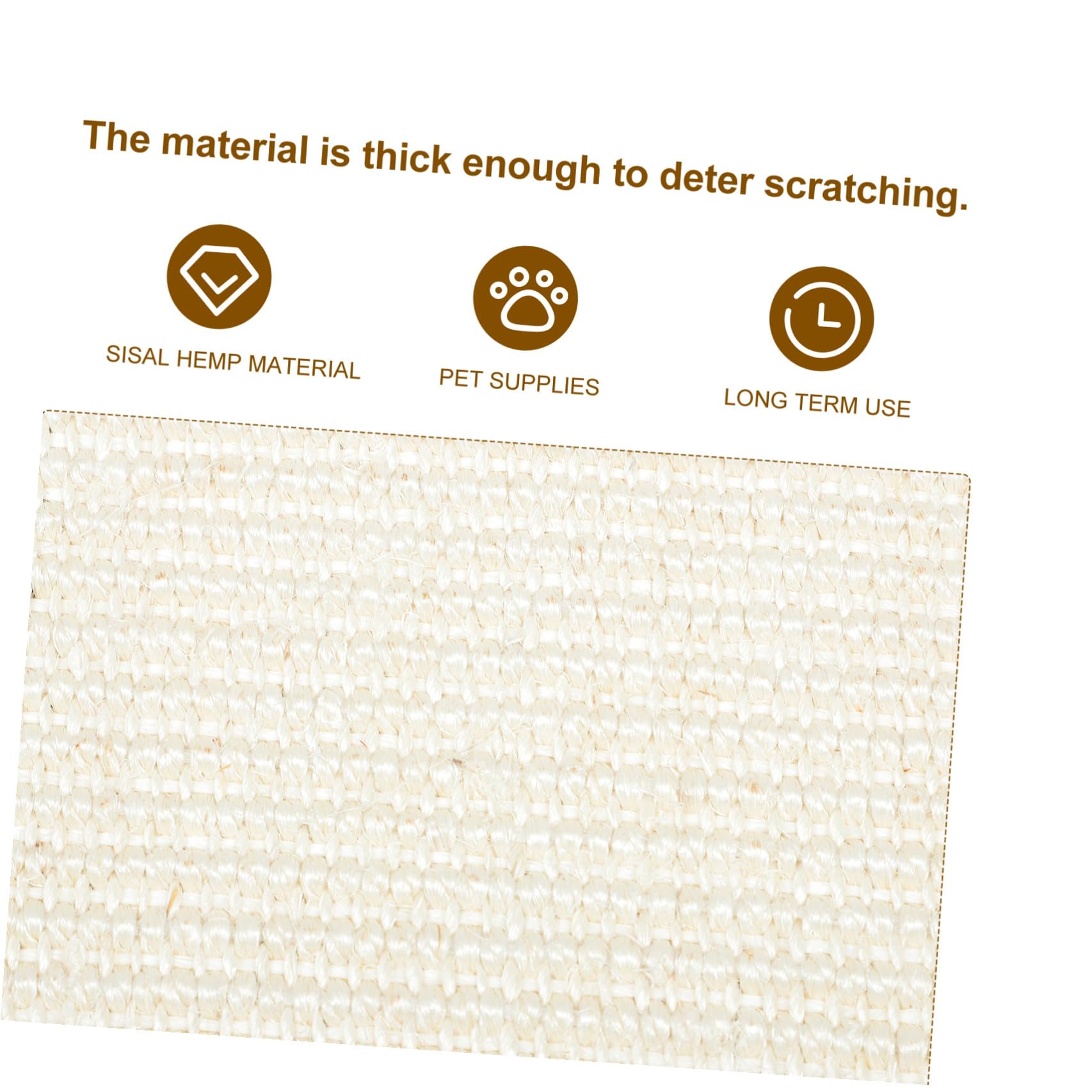 Cubierta Antirayaduras para Sofá Garra de Sisal, Protector contra Arañazos para Gatos, Funda Resistente y Entretenida para Casa o Tienda
