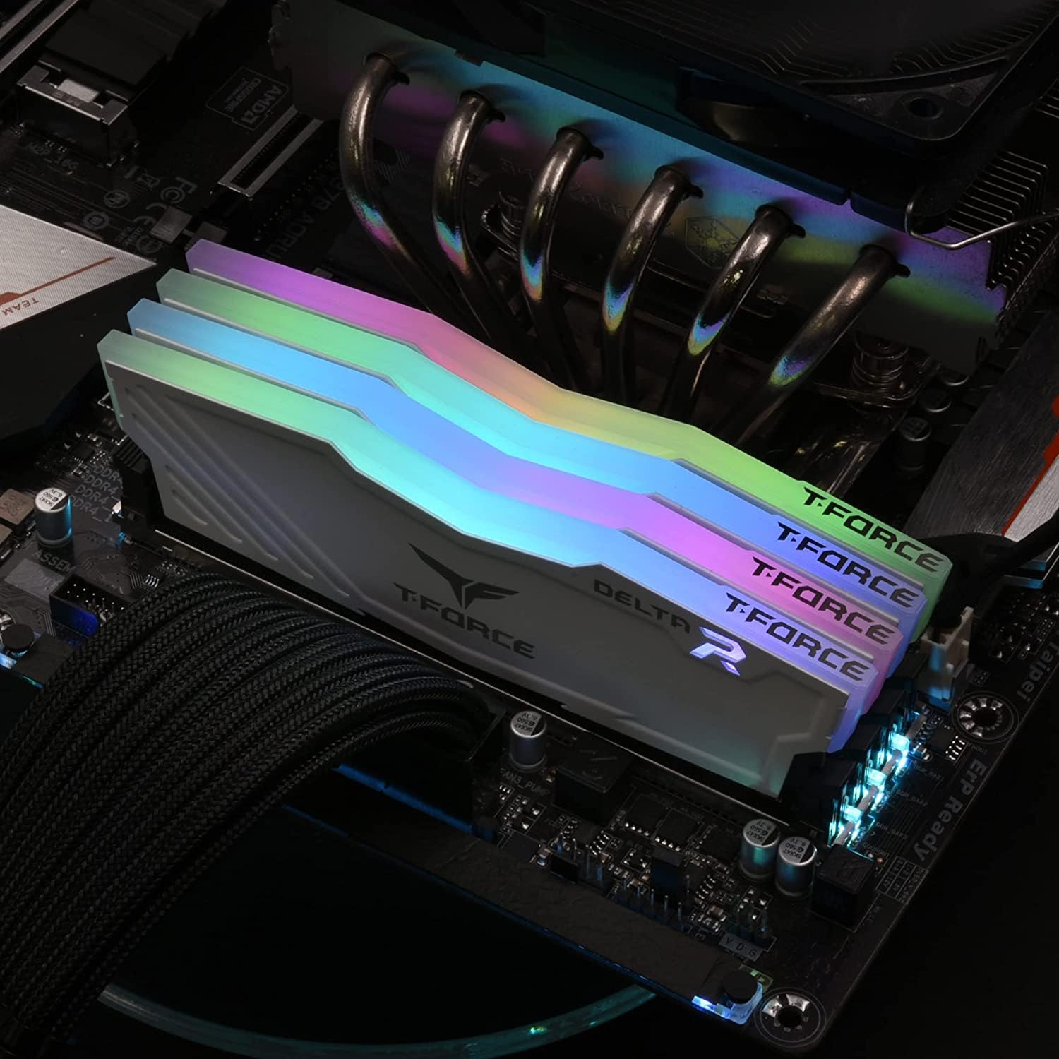 Memoria Team Group T-force Delta Rgb, 16gb (1x16gb), Ddr4, 3200mhz