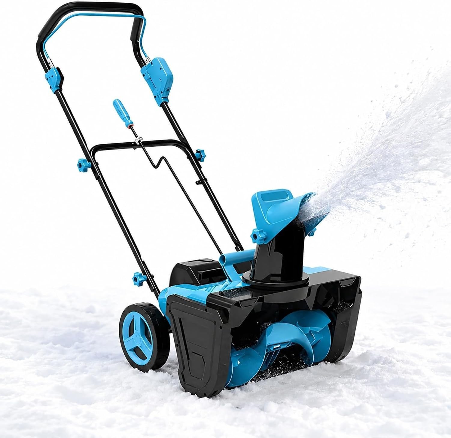 Soplador de Nieve Inalámbrico para Vehículos, Aceras, Entradas y Jardín Pequeño