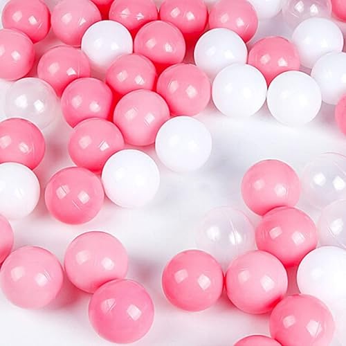 Miniatura 2 de Pelotas de 2005001000 unidades para jugar bolas de plástico para corralito de pelotas, sin BPA, bolas de casa a prueba de aplastamiento para perros