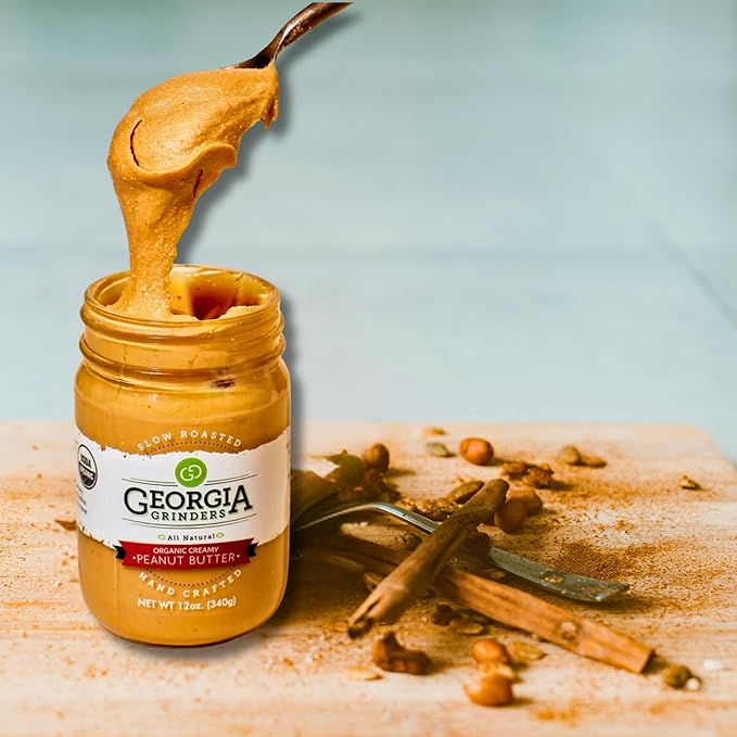 Crema de Maní Orgánica Georgia Grinders, 12 oz (Pack de 2) miniatura 4