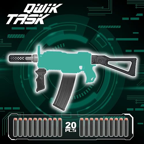 Miniatura 8 de TASKQWIK Toy Gun Attachments for Nerf Guns, DIY Nerf Blaster Upgrade Accessories Compatible with Nerf Modify N-Strike Elite and Modulus Series Toy