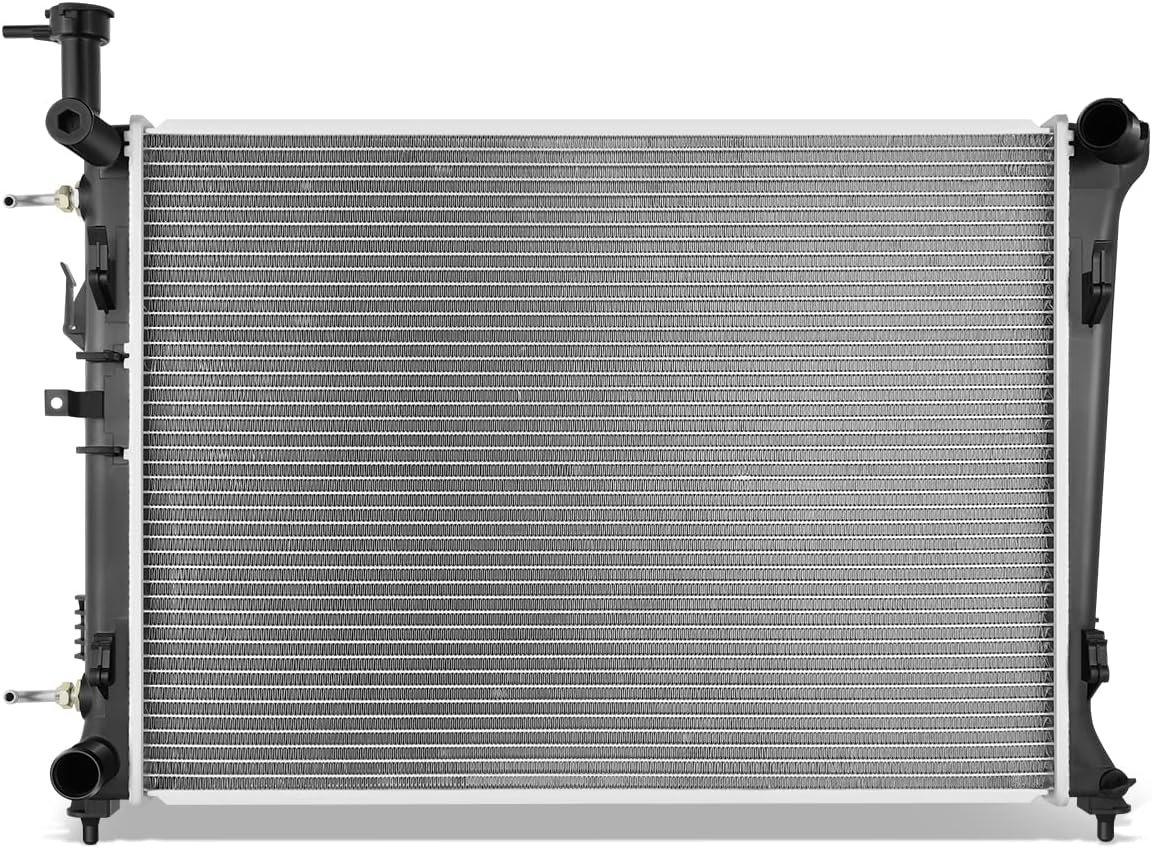 DNA Motoring OEM-RA-13132 1-Row Aluminum Core Radiator Compatible with 10-13 Kia Forte/Forte Koup,23-5/8" W X 17-1/2" H 5/8" D,23-5/8" W X 17-1/2" H 5/8" D