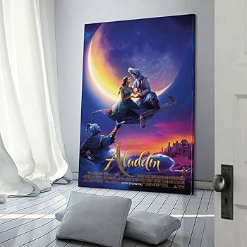 Amazon.co.jp: アラジン Aladdin 実写ファンタジー映画 ポスター (17