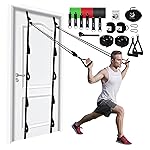 Slim Panda Upgrade Door Anchor Strap for Resistance Bands Exercises, Portable Multi Point Anchor Gym Attachment for Home Fitness, Door Resistance Bands Workout Equipment for Stretch, Strength Training