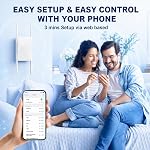 WiFi Extender Signal Booster New Gen 5X Faster Than Ever Signal Amplifier for Home, Longest Range Internet Boosters WiFi Repeater with Ethernet Port Coverage up to 10000 Sq. Ft (White)