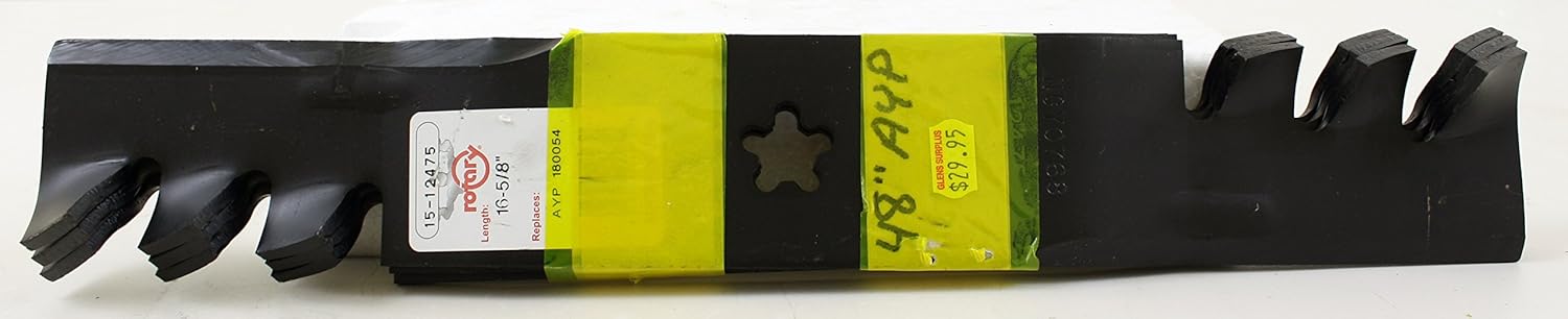 Rotary 48" #12475 Lawnmower Blade Set (3) for AYP/Husqvarna #180054 Gator Mulch