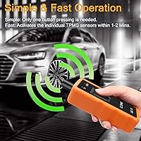 Vista 3 de Herramienta de activación y restablecimiento LAUNCH TPMS para sensor de presión de neumáticos GM, herramienta de programación y entrenamiento