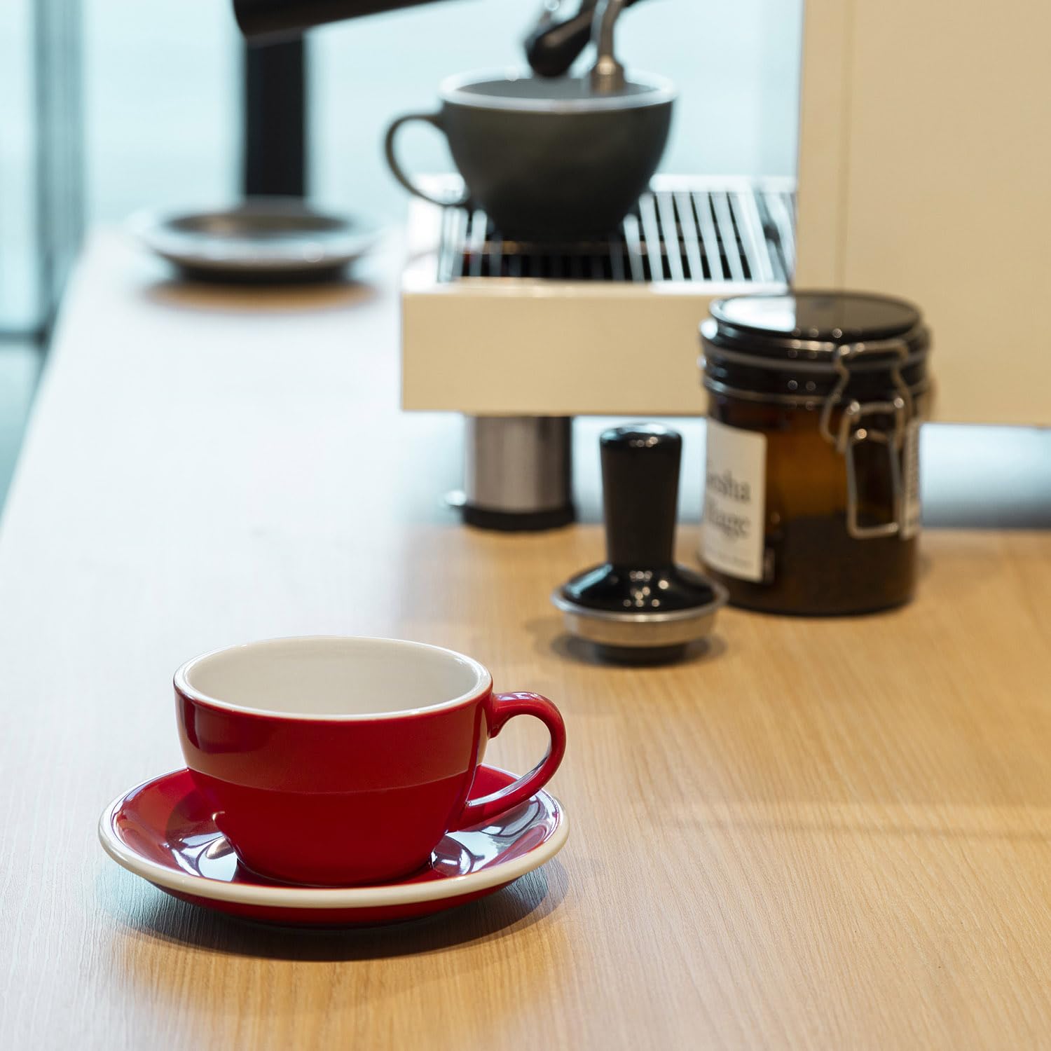 LOVERAMICS ソーサー付　10品セット Amazon.com | Loveramics Cappuccino Cup with Saucer, 8 oz Ceramic