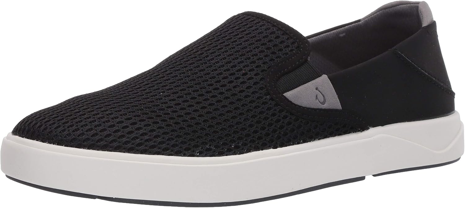OLUKAI Lae'ahi Men's Slip On Shoes, Versatile & Casual Everyday Sneaker, Lightweight & Breathable Mesh, All-Day Wear & Comfort - Image 4