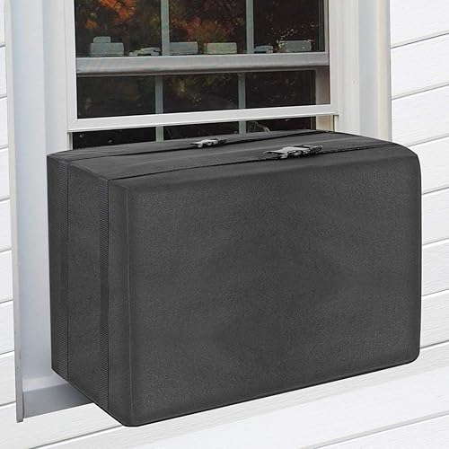 Vista 10 de Aozzy Cubiertas de Aire Acondicionado para Unidades de Ventana, Cubiertas de AC para Unidad Exterior de Invierno al Aire Libre, Resistente